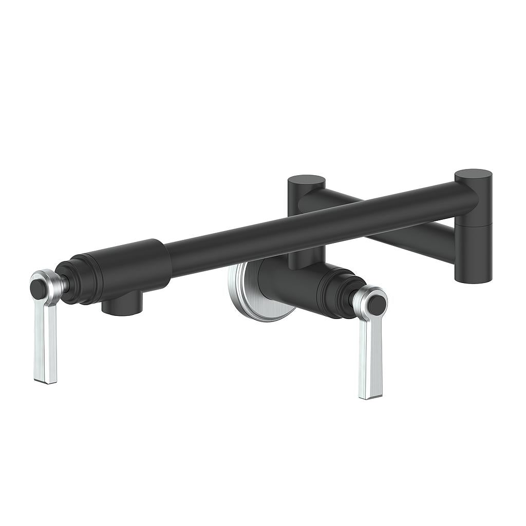 Vogt Zehn Pot Filler - Lever Handle (Z1) / Stainless Steel/Matte Black