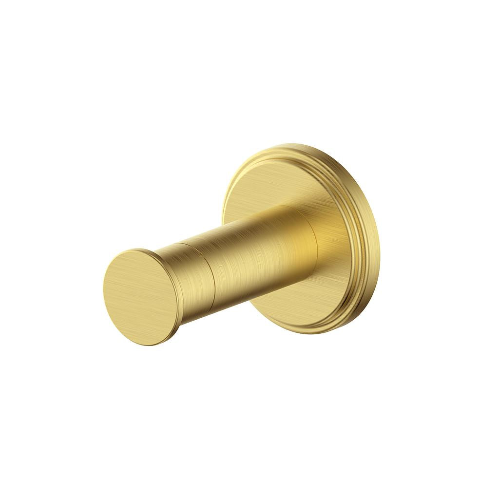 Vogt Zehn Robe Hook - Brushed Gold