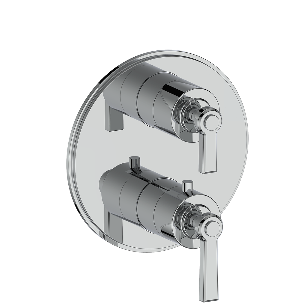 Vogt Zehn Trim for 2-Way TH Valve - Lever Handle (Z1) / Chrome