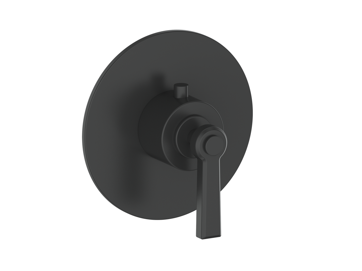 Vogt Zehn Trim for 3/4" High-Flow TH Valve - Lever Handle (Z1) / Matte Black