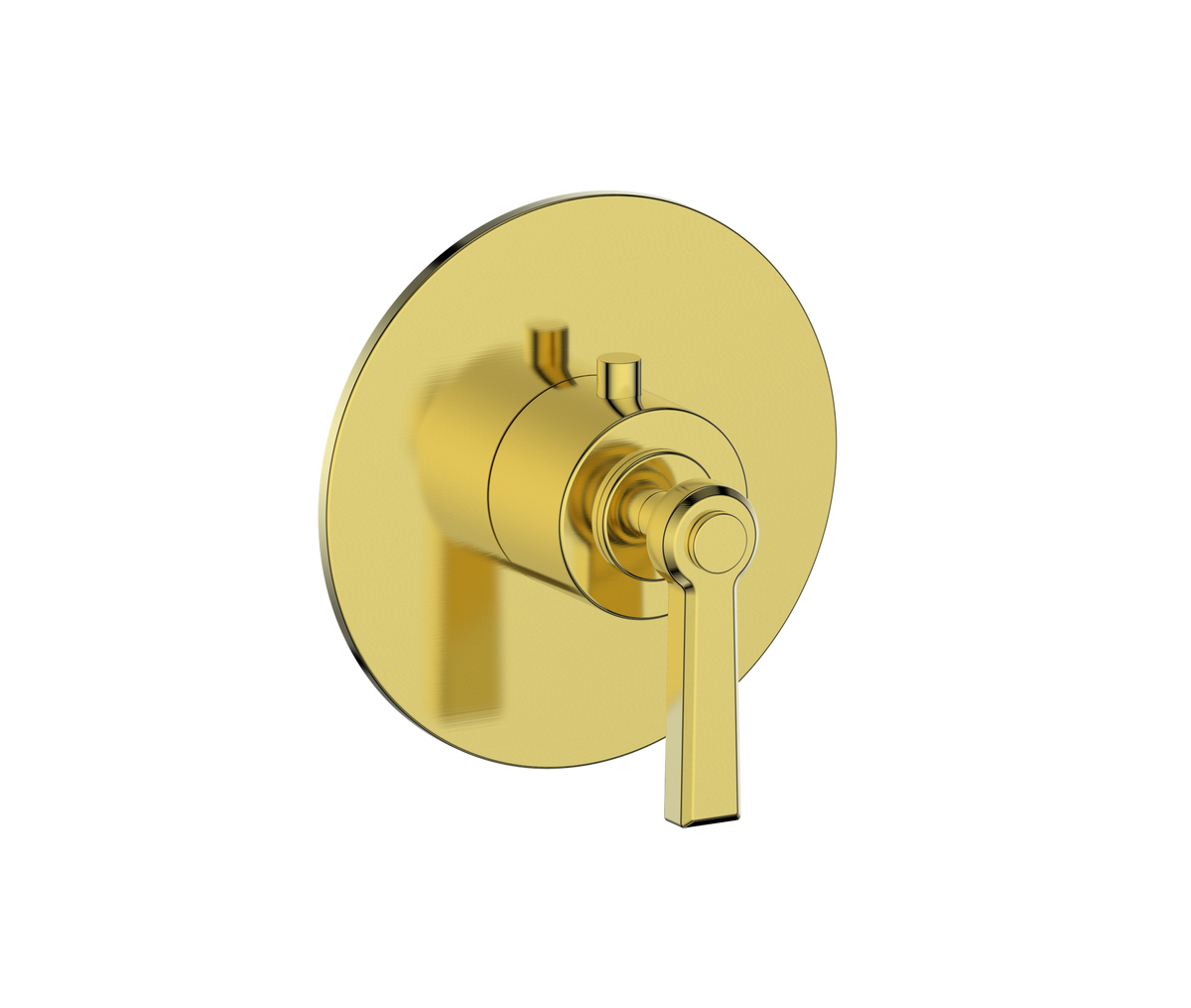 Vogt Zehn Trim for 3/4" High-Flow TH Valve - Lever Handle (Z1) / Brushed Gold