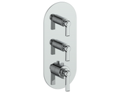 Vogt Zehn Trim for 3/4" High-Flow TH Valve with 2 Stops - Lever Handle (Z1) / Chrome
