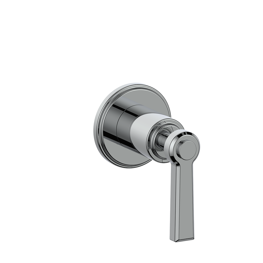 Vogt Zehn Trim for 3/4" Volume Control - Lever Handle (Z1) / Chrome