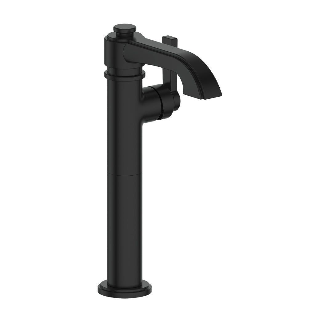 Vogt Zehn Vessel Sink Lavatory Faucet - Matte Black