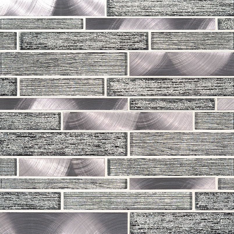 MSI Volcanic Luxe Interlocking Glass mosaic (SMOT-GLSMTIL-VOLLX8MM) – MSI product image