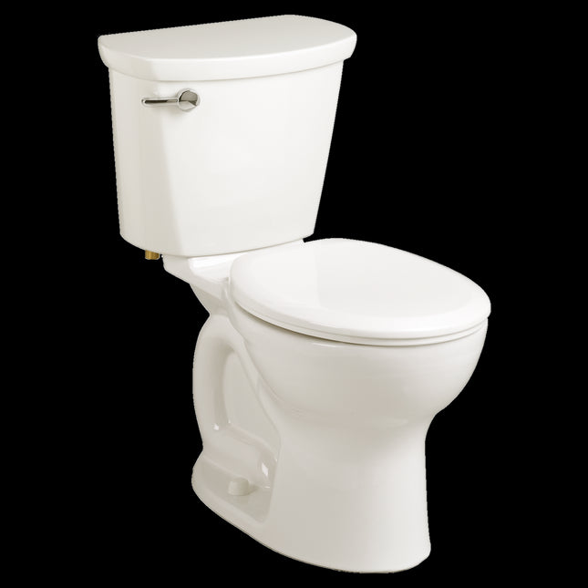 American Standard Cadet Pro Two-Piece 1.28 gpf/4.8 Lpf Standard Height Round Front Toilet Less Seat with Lined Tank American Standard