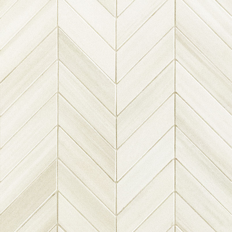 MSI Watercolor Bianco Chevron 12 x 15 Matte Porcelain mosaic (NWATBIACHE12X15-N) – MSI product image