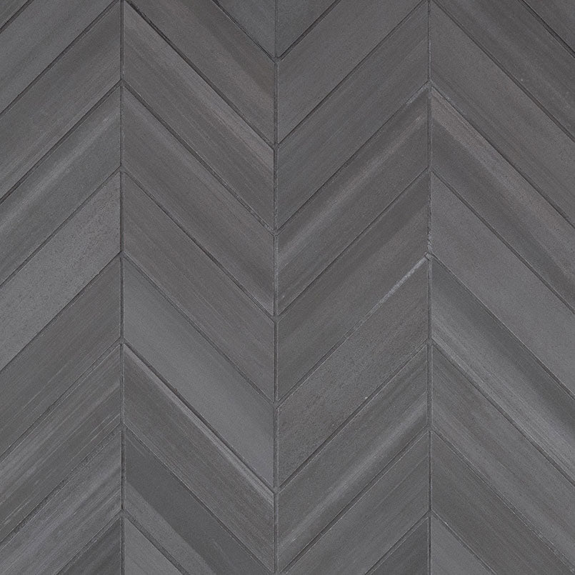 MSI Watercolor Graphite Chevron 12 x 15 Matte Porcelain mosaic (NWATGRACHE12X15-N) – MSI product image