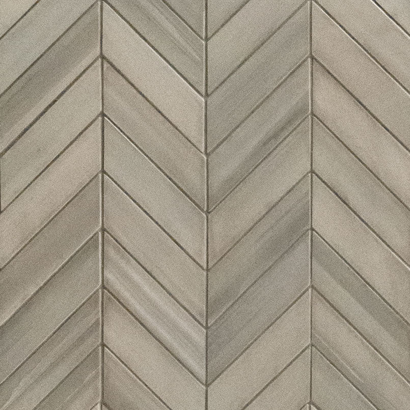 MSI Watercolor Grigio Chevron 12 x 15 Matte Porcelain mosaic (NWATGRICHE12X15-N) – MSI product image