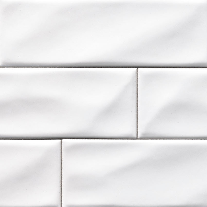 MSI Whisper White 4 x 12 Glossy Ceramic tile (SMOT-PT-WW412) – MSI product image