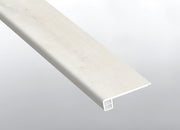 MSI Whitby White luxury vinyl flush stair nose eased edge (VTTWHIWHI-FSN-EE)