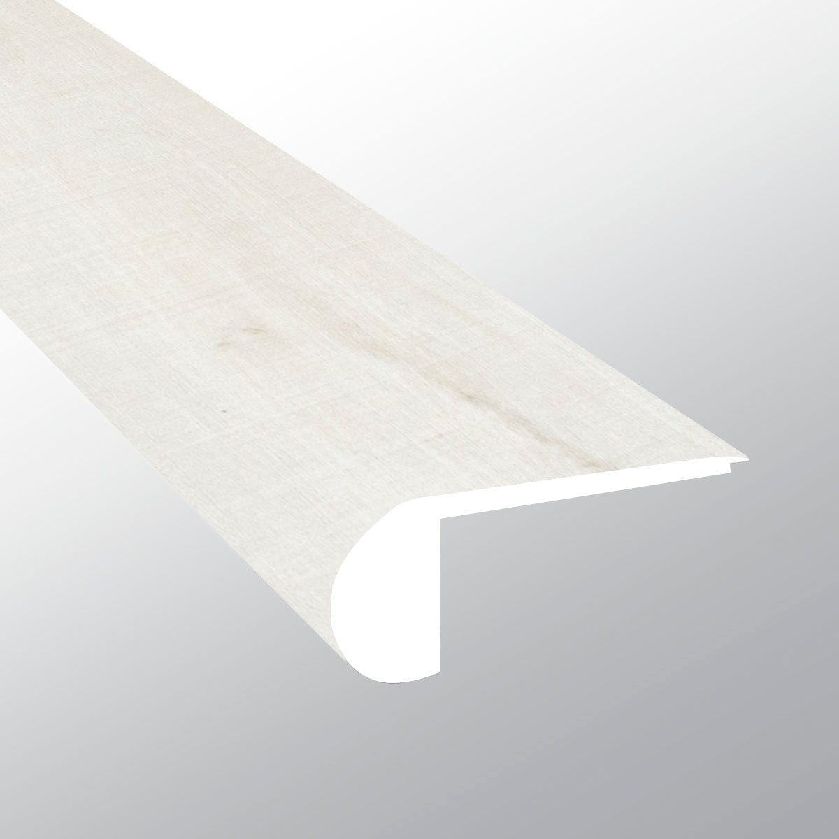 MSI Whitby White luxury vinyl flush stair nose (VTTWHIWHI-FSN)