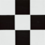 MSI White and Black 4" Checkered 4 x 4 Matte Porcelain mosaic (SMOT-PT-RETBIANER-4X4M) – MSI product image