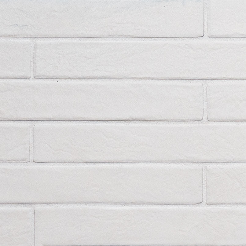 MSI Brickstone White Brick 2 x 18 Matte Porcelain tile (NCAPWHIBRI2X18) – MSI product image
