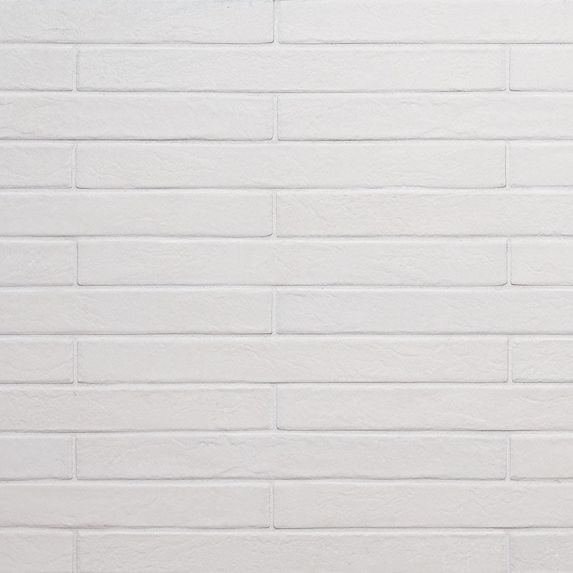 MSI Brickstone White Brick 2 x 18 Matte Porcelain tile (NCAPWHIBRI2X18) – MSI product image