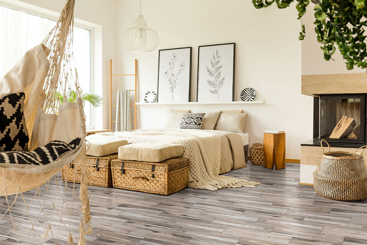 MSI Carolina Timber White 6 x 36 Matte Porcelain tile (NCARTIMWHI6X36) – MSI room scene