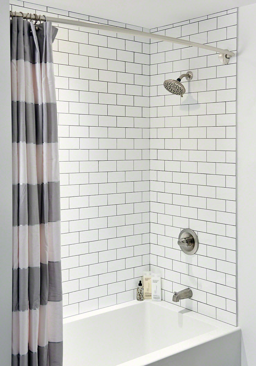 MSI White 3 x 6 Glossy Ceramic tile (NWHIGLO3X6-N) – MSI room scene