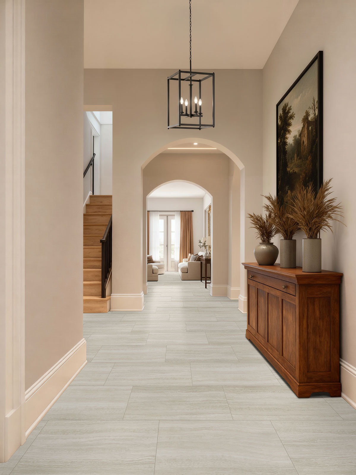 MSI Glenridge White Ocean luxury vinyl plank 12 x 24 (VTGWHIOCE12X24-2MM-12MIL)