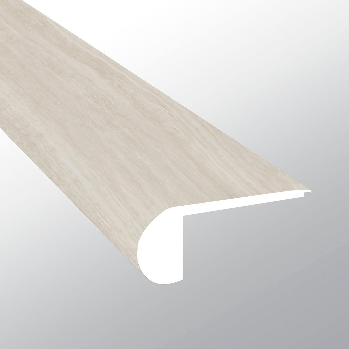 MSI White Ocean luxury vinyl flush stair nose (VTTWHIOCE-FSN)
