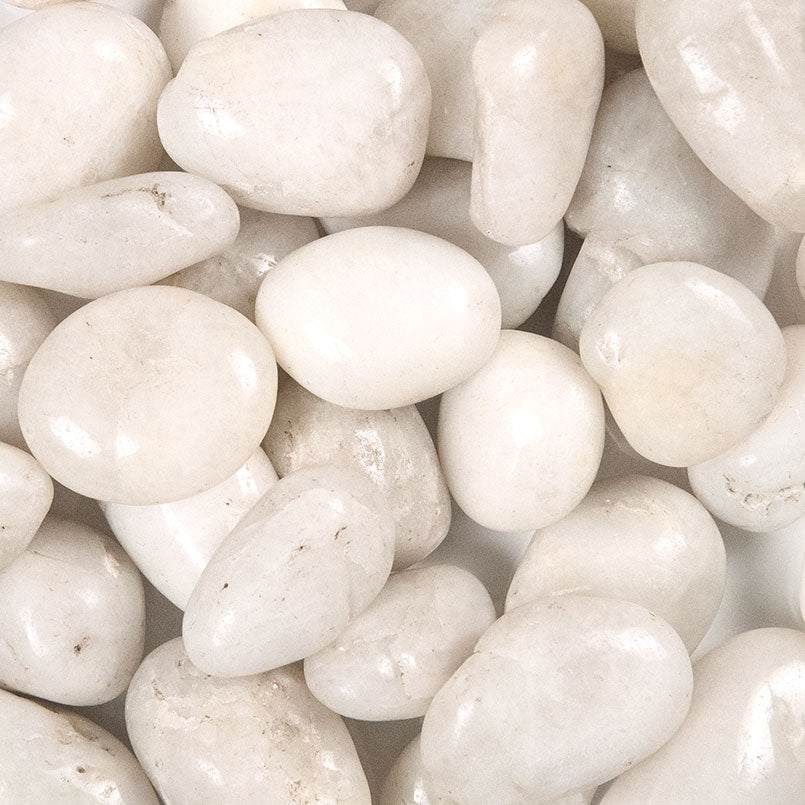 MSI White Polished pebbles (LPEBMWHI3POL40)
