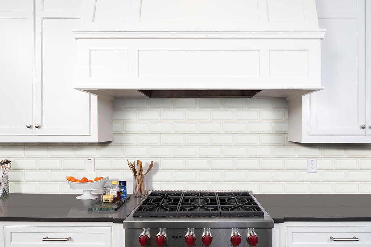MSI White Beveled 3 x 6 Glossy Ceramic tile (NWHIGLO3X6BEV-N) – MSI room scene