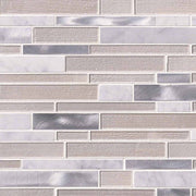 MSI White Wave Interlocking Pattern Glass mosaic (SMOT-SGLSMTIL-WHTWA4MM) – MSI product image
