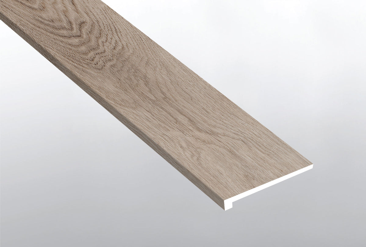 MSI Whitfield Gray luxury vinyl stair tread eased edge (VTTWHIGRY-ST-EE)