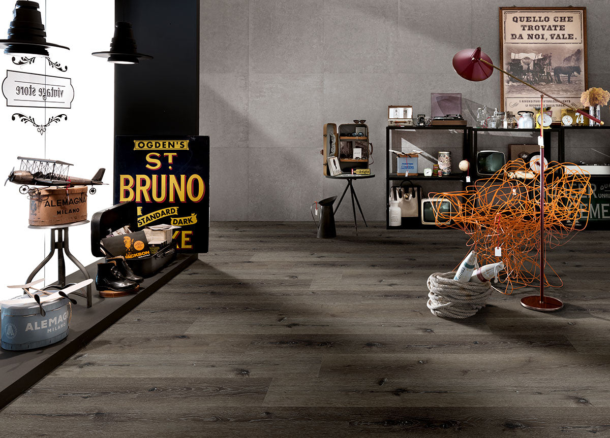 MSI Wilmont Charcoal Oak luxury vinyl plank 7 x 48 (VTGCHAOAK7X48-2.5MM-20MIL)