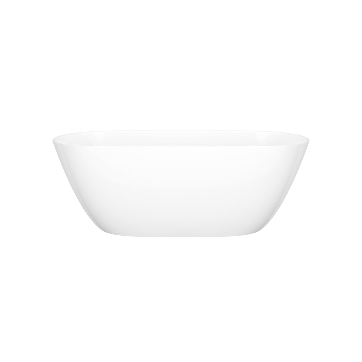 Victoria + Albert Lussari 61" x 28" Freestanding Soaking Bathtub LU1 - Standard White / 61 x 28 / Without Overflow