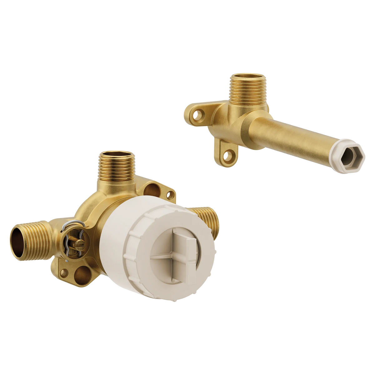 Moen M-Pact Wallmount Tub Filler 1/2" CC/IPS Connection WMV130CIS in Chrome (WMV130CIS) - view 2