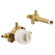 Moen M-Pact Wallmount Tub Filler 1/2" Crimp Ring Pex CC/IPS Connection WMV130XS in Chrome (WMV130XS)