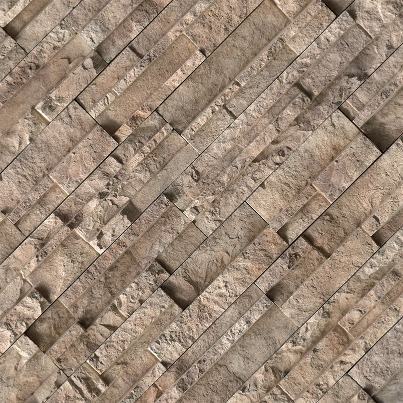 MSI Woodville Rustic stacked stone (LPNLEWOORUS4COR)