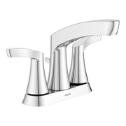 Moen Danika Two-Handle High-Arc Bathroom Faucet WS84633 in Chrome (WS84633)
