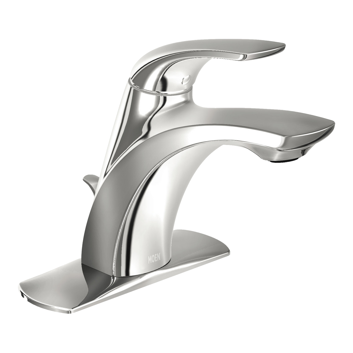 Moen Zarina Single-Handle High-Arc Bathroom Faucet WSL84533 in Chrome (WSL84533)