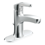 Moen Danika Single-Handle High-Arc Bathroom Faucet WSL84733 in Chrome (WSL84733)