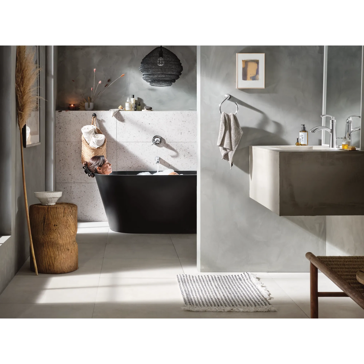 Moen Glyde Single-Handle Non-Diverter Wall-Mount Tub Filler WT371 in Chrome (WT371) - view 15