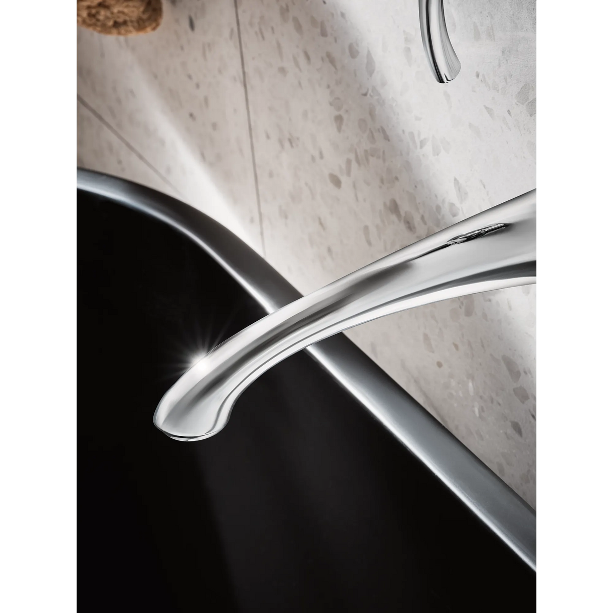 Moen Glyde Single-Handle Non-Diverter Wall-Mount Tub Filler WT371 in Chrome (WT371) - view 4