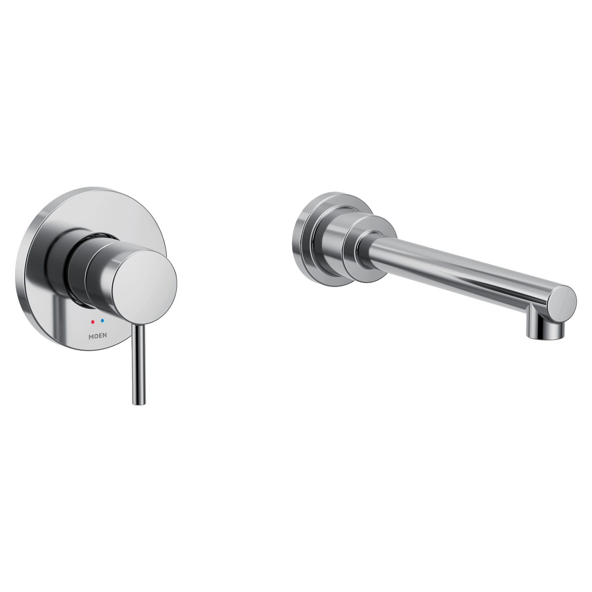 Moen Align Single-Handle Non-Diverter Wall-Mount Tub Filler WT391 in Chrome (WT391)