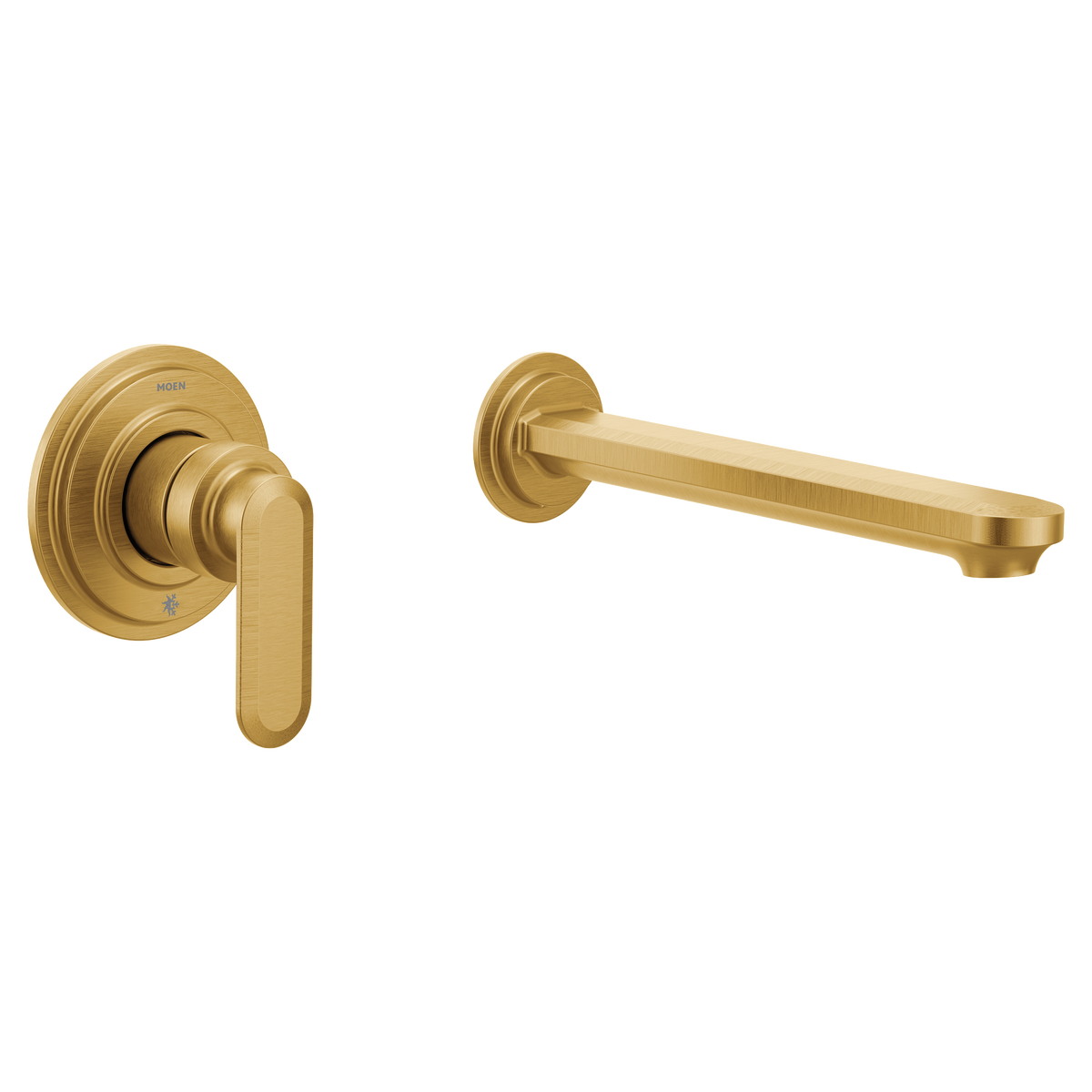 Moen Greenfield Single-Handle Non-Diverter Tub Filler WT621 in Brushed Gold (WT621BG)