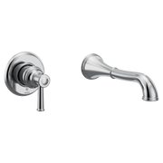 Moen Belfield Single-Handle Non-Diverter Wall-Mount Tub Filler WT9021 in Chrome (WT9021)