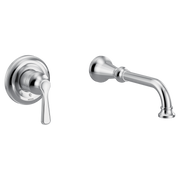 Moen Colinet Single-Handle Non-Diverter Wall-Mount Tub Filler WTS44501 in Chrome (WTS44501)