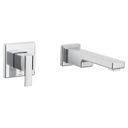 Moen 90 Degree Single-Handle Non-Diverter Wall-Mount Tub Filler WTS911 in Chrome (WTS911)