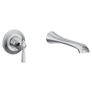 Moen Flara Single-Handle Non-Diverter Wall-Mount Tub Filler WTS921 in Chrome (WTS921)