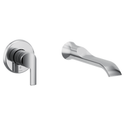 Moen Doux Single-Handle Non-Diverter Wall-Mount Tub Filler WTS981 in Chrome (WTS981)