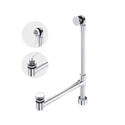 Victoria + Albert Freestanding Bathtub Drain For Above-Floor Installation Box K-50 - Polished Chrome