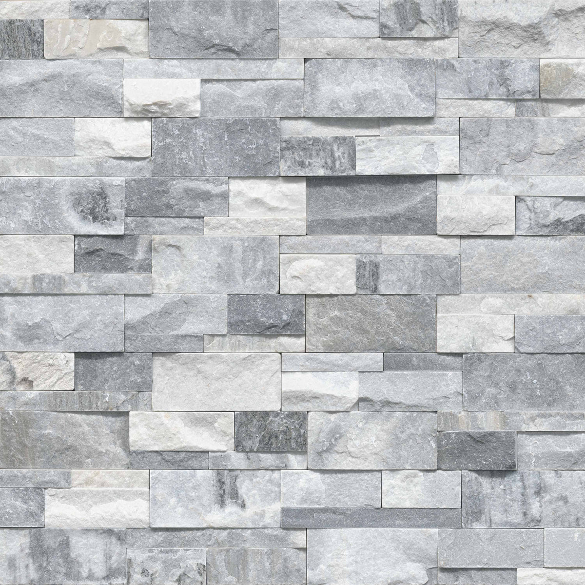 MSI XL Rockmount Alaska Gray stacked stone 9 x 24 (LPNLMALAGRY924)