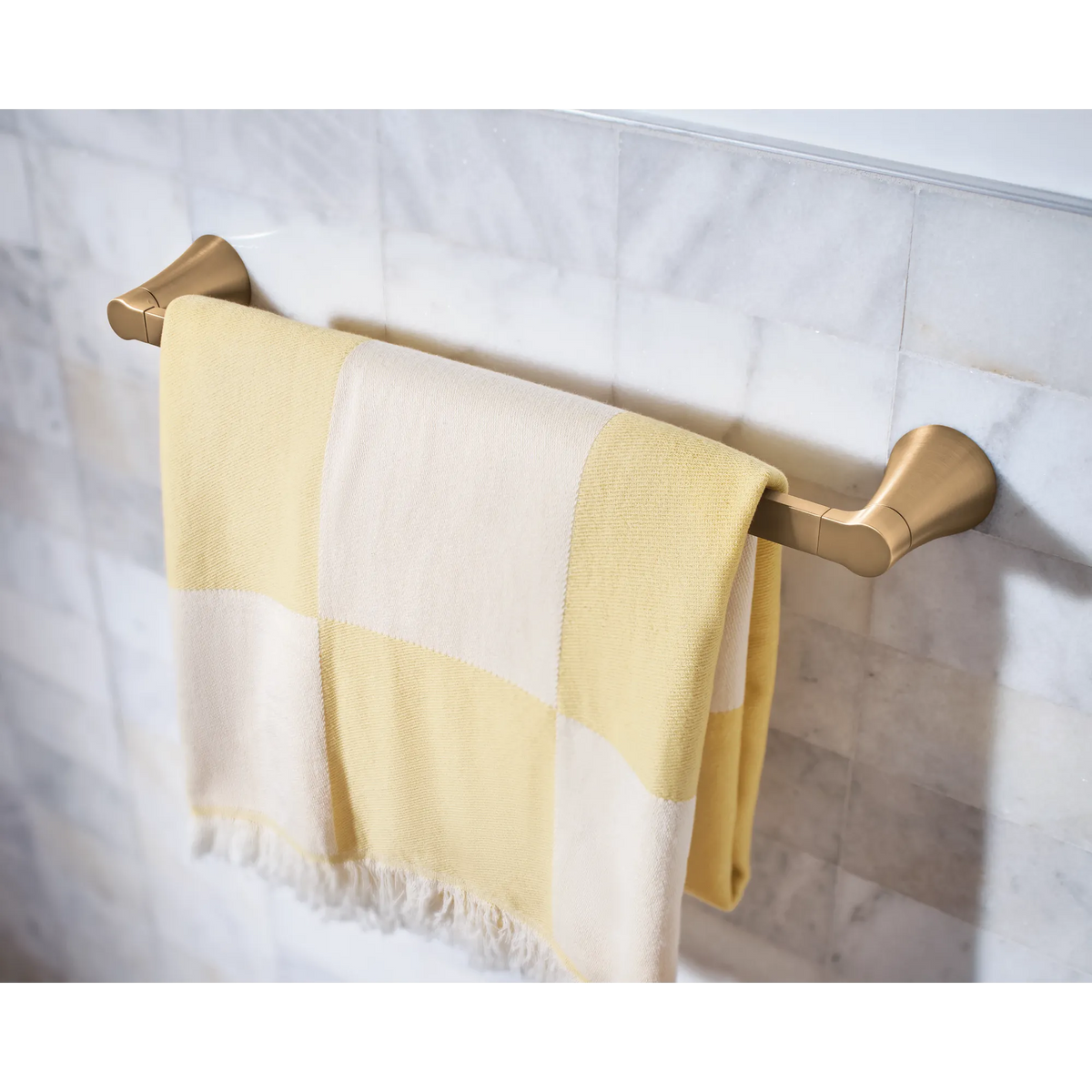 Moen Mikah Towel Bar Y0718 in Bronzed Gold (Y0718BZG) - view 4