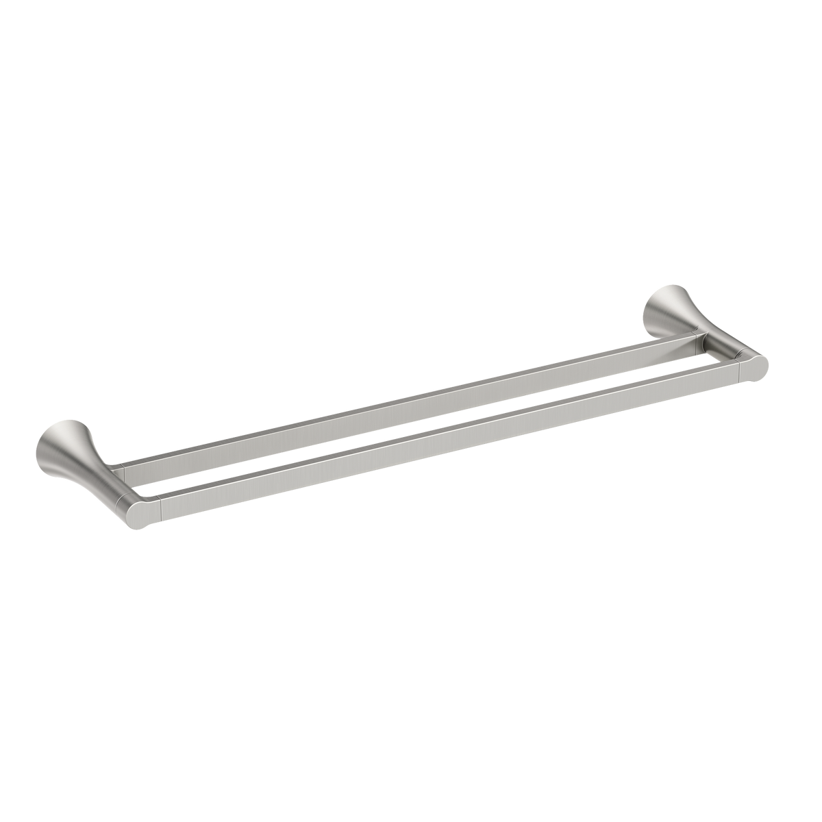 Moen Mikah 24" Double Towel Bar Y0722 in Brushed Nickel (Y0722BN)