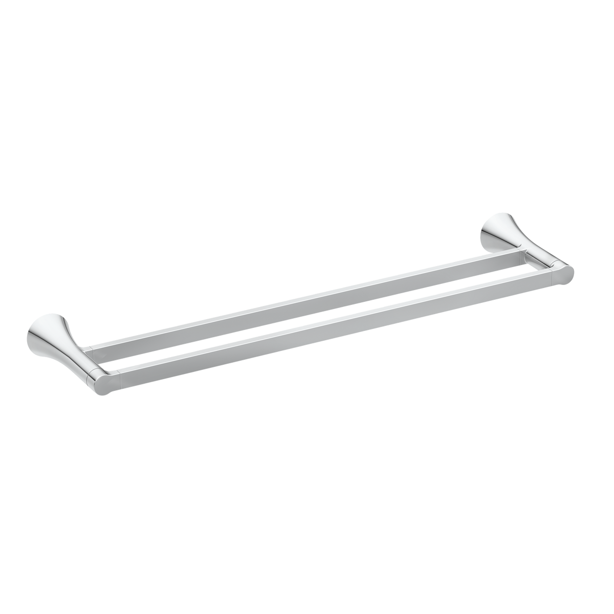 Moen Mikah 24" Double Towel Bar Y0722 in Chrome (Y0722CH)
