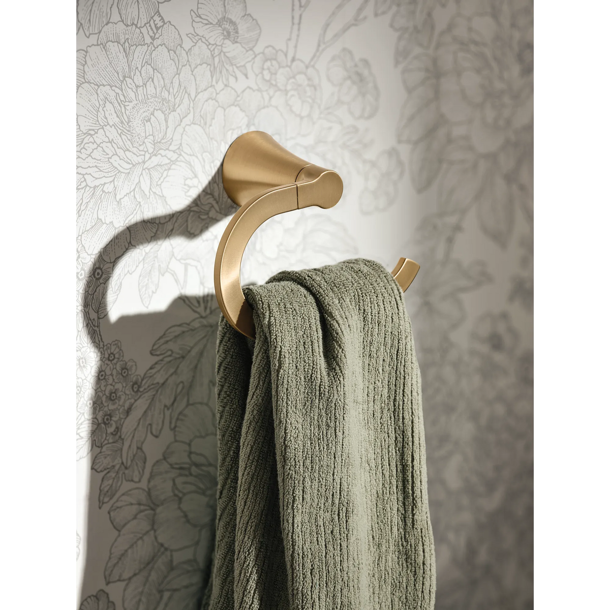 Moen Mikah Towel Ring Y0786 in Bronzed Gold (Y0786BZG) - view 3